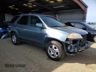 2006 Acura MDX with VIN 2HNYD18226H539379, listed as a Copart auction lot 49671035 with 192,473 mi miles and Salvage Title. Bid and sale history available at carsss.com. Image 4.
