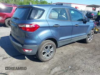 2021 Ford EcoSport S with VIN MAJ3S2FE8MC448292, listed as a IAAI auction lot 42053334 with 47,418 mi miles and . Bid and sale history available at DreamBid. Image 4.