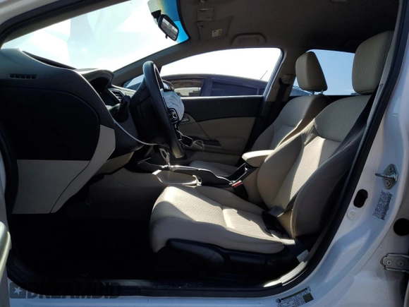 2015 Honda Civic Sedan LX with VIN 19XFB2F51FE239737, listed as a Copart auction lot 54091295 with 147,042 mi miles and Salvage Title. Bid and sale history available at carsss.com. Image 7.