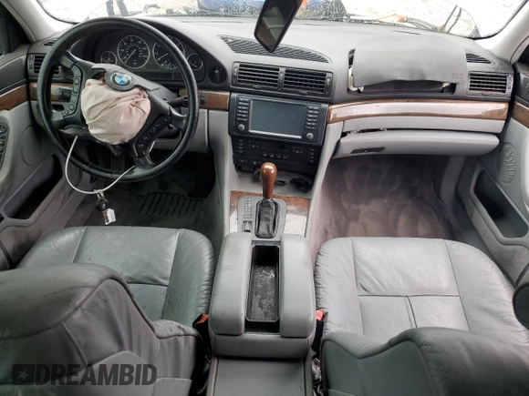 1997 BMW 7 Series 740il with VIN WBAGJ8323VDM00753, listed as a Copart auction lot 66674414 with 255,389 mi miles and Salvage Title. Bid and sale history available at carsss.com. Image 8.