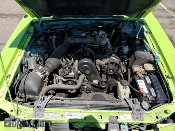 1993 Ford Mustang with VIN 1FACP44M3PF147651, listed as a Copart auction lot 69528314 with 49,510 mi miles and Clean title. Bid and sale history available at DreamBid. Image 11.