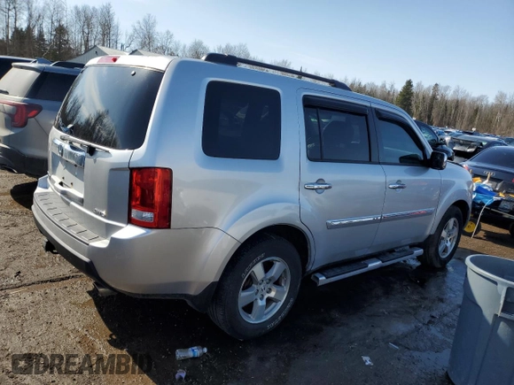 2011 Honda Pilot EX-L with VIN 5FNYF4H55BB507229, listed as a Copart auction lot 47874295 with 242,999 mi miles and Salvage Title. Bid and sale history available at DreamBid. Image 3.