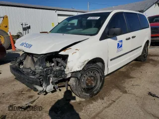 2008 Dodge Grand Caravan SE with VIN 2D8HN44H58R705763, listed as a Copart auction lot 48389925 with 227,777 mi miles and Salvage title. Bid and sale history available at DreamBid. Image 1.