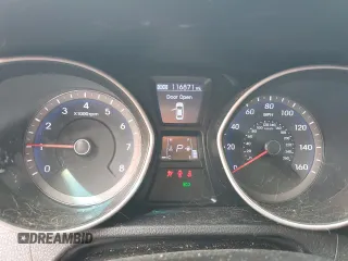 2014 Hyundai Elantra GT with VIN KMHD35LH8EU233076, listed as a Copart auction lot 54197065 with 116,871 mi miles and Salvage Title. Bid and sale history available at carsss.com. Image 9.