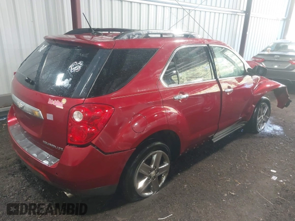 2014 Chevrolet Equinox LTZ with VIN 2GNFLHE32E6220801, listed as a IAAI auction lot 40305861 with 172,713 mi miles. Bid and sale history available at carsss.com. Image 4.