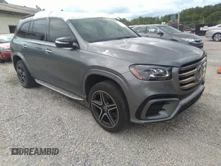 2024 Mercedes-Benz GLS 450 with VIN 4JGFF5KE3RB086948, listed as a IAAI auction lot 42259419 with 24,657 mi miles and . Bid and sale history available at DreamBid. Image 1.