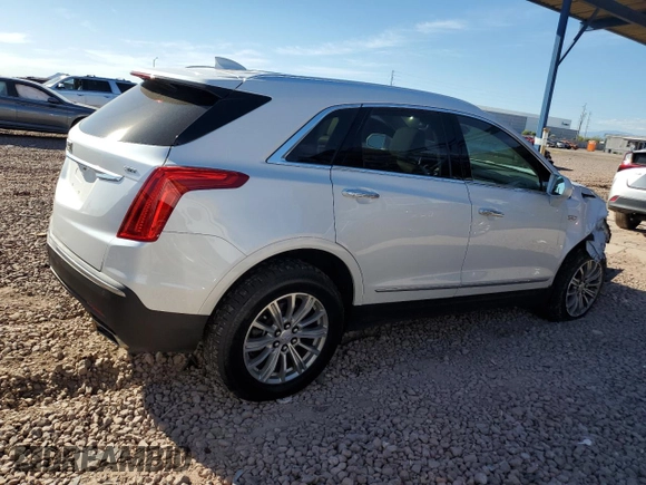 2018 Cadillac XT5 Luxury AWD with VIN 1GYKNDRS3JZ197100, listed as a Copart auction lot 50421165 with 34,911 mi miles and Salvage Title. Bid and sale history available at DreamBid. Image 3.