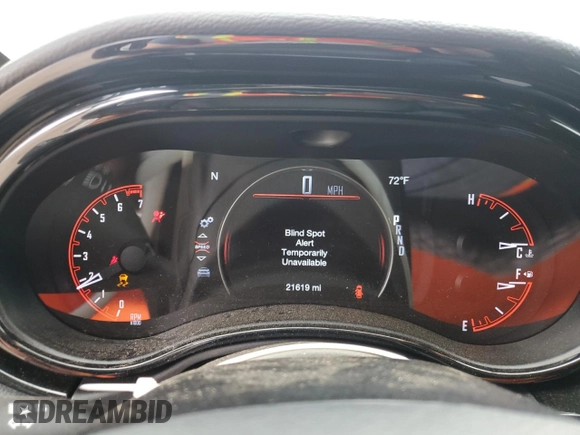 2024 Dodge Durango Special Service with VIN 1C4RDJFG0RC135075, listed as a Copart auction lot 59604385 with 21,619 mi miles and Salvage title. Bid and sale history available at DreamBid. Image 9.