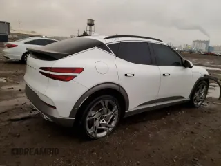 2023 Genesis GV60 Performance z VIN KMUKEDTB6PU005508, wystawiony jako Copart lot #49612945 z przebiegiem 24 354 mil mil oraz Szkody całkowita. Historia ofert i sprzedaży dostępna na DreamBid. Obrazek 3.