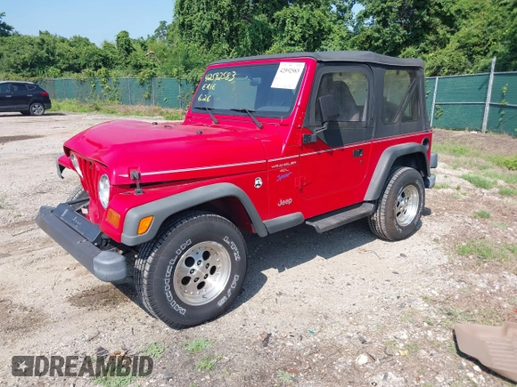 1997 Jeep Wrangler Sport with VIN 1J4FY19S3VP425119, listed as a IAAI auction lot 42592583 with 54,595 mi miles and . Bid and sale history available at DreamBid. Image 17.