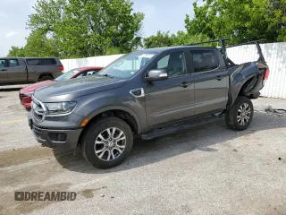 2019 Ford Ranger XL with VIN 1FTER4FHXKLA71059, listed as a Copart auction lot 57252615 with 109,351 mi miles and Salvage title. Bid and sale history available at DreamBid. Image 1.