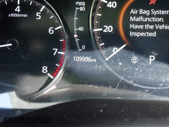 2019 Mazda 3 w/Select with VIN 3MZBPAALXKM106553, listed as a IAAI auction lot 41398725 with 109,906 mi miles. Bid and sale history available at carsss.com. Image 7.