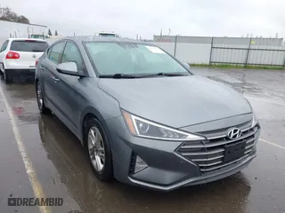 2019 Hyundai Elantra Preferred with VIN KMHD84LF5KU749255, listed as a IAAI auction lot 41712929 with 58,579 mi miles. Bid and sale history available at carsss.com. Image 1.