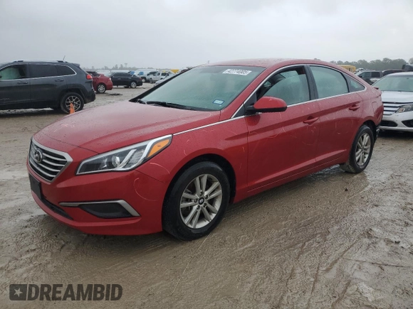 2017 Hyundai Sonata SE with VIN 5NPE24AF5HH501992, listed as a Copart auction lot 42774005 with 128,040 mi miles and Salvage Title. Bid and sale history available at DreamBid. Image 1.