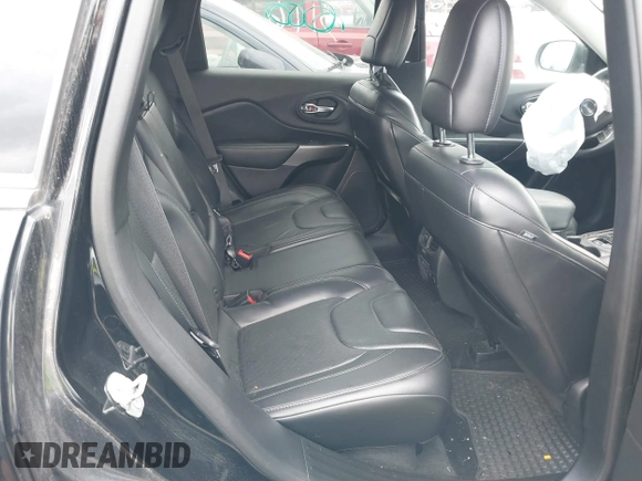 2019 Jeep Cherokee Limited with VIN 1C4PJLDB7KD419340, listed as a IAAI auction lot 39408520 with 80,615 mi miles and . Bid and sale history available at DreamBid. Image 8.