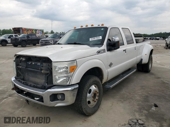 2012 Ford F-350 XL with VIN 1FT8W3DT5CEB27728, listed as a Copart auction lot 52887855 with 332,900 mi miles and Clean Title. Bid and sale history available at DreamBid. Image 1.
