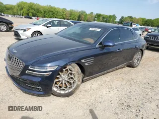 2021 Genesis G80 2.5T z VIN KMTGB4SC2MU082711, wystawiony jako Copart lot #52670845 z przebiegiem 60 471 mil mil oraz Szkody całkowita. Historia ofert i sprzedaży dostępna na DreamBid. Obrazek 1.
