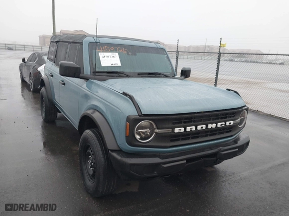 2023 Ford Bronco with VIN 1FMDE5BH2PLA98570, listed as a IAAI auction lot 41597267 with 10,261 mi miles. Bid and sale history available at carsss.com. Image 12.
