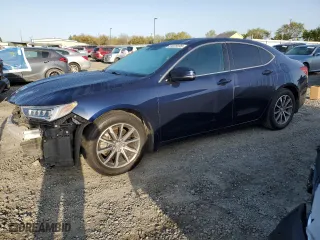2020 Acura TLX w/Technology Pkg with VIN 19UUB1F55LA009281, listed as a Copart auction lot 51079195 with 96,525 mi miles and Salvage Title. Bid and sale history available at carsss.com. Image 1.