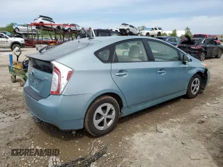 2013 Toyota Prius One z VIN JTDKN3DU2D1669993, wystawiony jako Copart lot #58293375 z przebiegiem 96 515 mil mil oraz Czysty tytuł • Clean title. Historia ofert i sprzedaży dostępna na DreamBid. Obrazek 3.