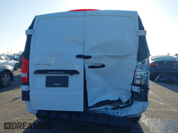 2022 Mercedes-Benz Metris Cargo with VIN W1YV0BEY8N3960426, listed as a IAAI auction lot 42019330 with 37,038 mi miles. Bid and sale history available at carsss.com. Image 6.