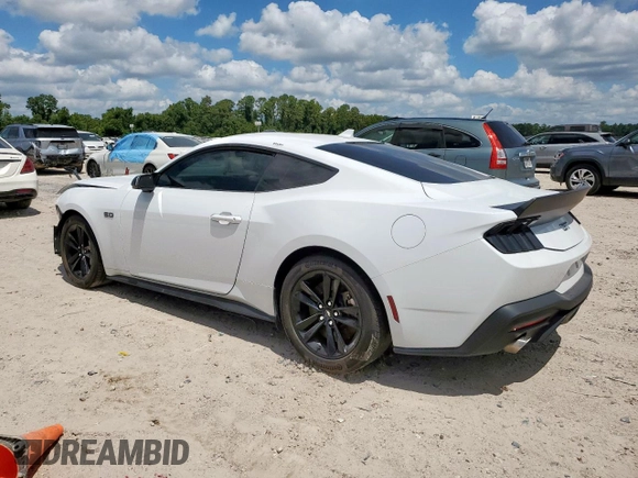 2024 Ford Mustang GT with VIN 1FA6P8CF6R5428391, listed as a Copart auction lot 66155465 with 14,806 mi miles and Salvage title. Bid and sale history available at DreamBid. Image 2.