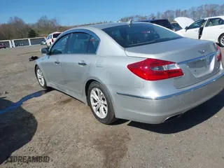 2012 Hyundai Genesis 3.8L with VIN KMHGC4DD8CU163384, listed as a IAAI auction lot 42058025 with 155,351 mi miles. Bid and sale history available at carsss.com. Image 3.