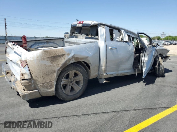 2014 Ram 1500 Big Horn z VIN 1C6RR7LT0ES436717, wystawiony jako Copart lot #57288225 z przebiegiem Nie podano mil oraz Szkoda całkowita • Salvage title. Historia ofert i sprzedaży dostępna na DreamBid. Obrazek 3.