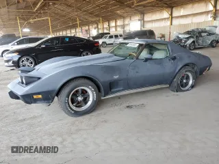 1977 Chevrolet Corvette with VIN 1Z37L7S432875, listed as a Copart auction lot 60840505 with 82,053 mi miles and Clean title. Bid and sale history available at DreamBid. Image 1.