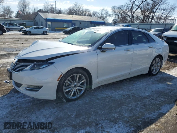 2015 Lincoln MKZ with VIN 3LN6L2GK8FR627120, listed as a Copart auction lot 45954315 with 103,930 mi miles and Salvage title. Bid and sale history available at DreamBid. Image 1.