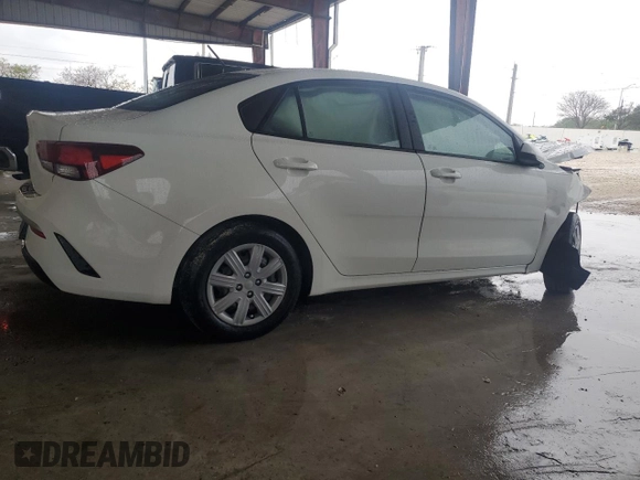 2023 Kia Rio S with VIN 3KPA24AD1PE521334, listed as a Copart auction lot 50392175 with 0 mi miles and Non Repairable. Bid and sale history available at carsss.com. Image 3.
