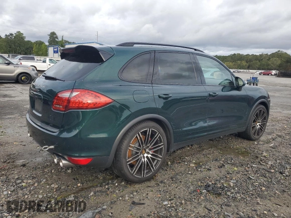 2012 Porsche Cayenne Turbo with VIN WP1AC2A25CLA80579, listed as a Copart auction lot 73360714 with 88,302 mi miles and Salvage title. Bid and sale history available at DreamBid. Image 3.