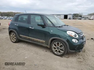 2014 FIAT 500L Trekking with VIN ZFBCFADH5EZ017786, listed as a Copart auction lot 47629804 with 151,113 mi miles and Salvage title. Bid and sale history available at DreamBid. Image 4.