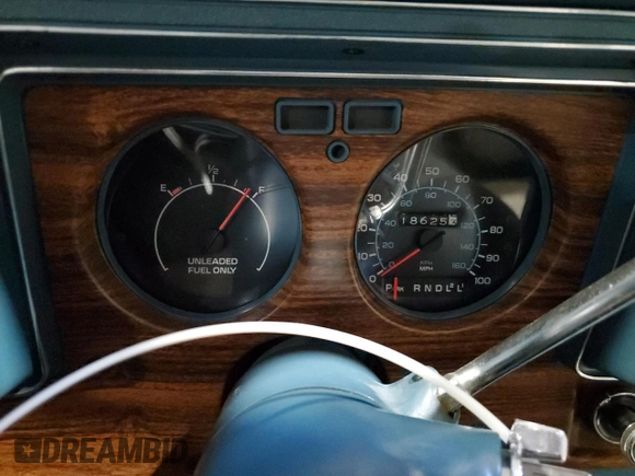 1976 Chevrolet Monte Carlo with VIN 1H57V6D483055, listed as a Copart auction lot 55043985 with 18,625 mi miles and Salvage title. Bid and sale history available at DreamBid. Image 9.