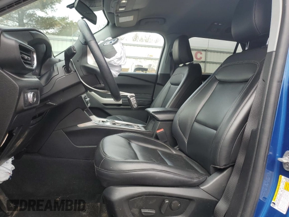 2022 Ford Explorer XLT with VIN 1FMSK8DH7NGA62104, listed as a Copart auction lot 50810145 with 65,605 mi miles and Salvage Title. Bid and sale history available at DreamBid. Image 7.