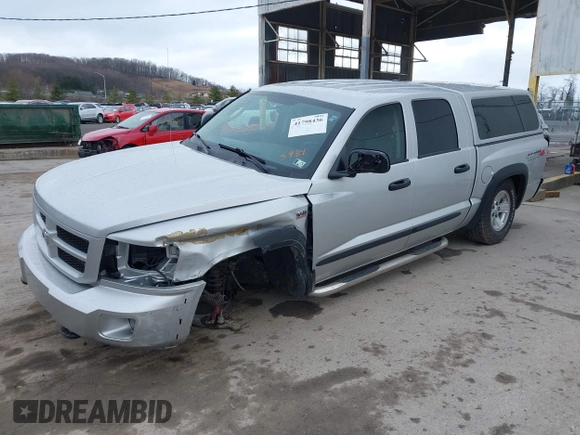 2009 Dodge Dakota with VIN 1D3HW78P99S805984, listed as a IAAI auction lot 41798436 with 76,880 mi miles and . Bid and sale history available at DreamBid. Image 6.