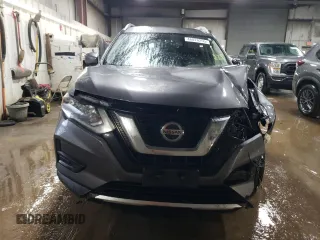 2020 Nissan Rogue S with VIN JN8AT2MV4LW109497, listed as a Copart auction lot 46828255 with 75,407 mi miles and Salvage Title. Bid and sale history available at carsss.com. Image 5.