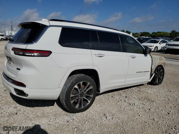 2022 Jeep Grand Cherokee L Overland with VIN 1C4RJJDG1N8556165, listed as a Copart auction lot 70954164 with 0 mi miles and Non Repairable. Bid and sale history available at carsss.com. Image 3.