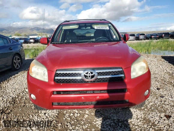 2007 Toyota RAV4 Limited with VIN JTMBD31V075051391, listed as a Copart auction lot 54630445 with 219,209 mi miles and Clean Title. Bid and sale history available at carsss.com. Image 5.