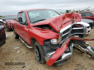 2005 Dodge 1500 SLT with VIN 1D7HU18D75S293403, listed as a Copart auction lot 74101914 with Not Provided miles and Non Repairable. Bid and sale history available at DreamBid. Image 4.