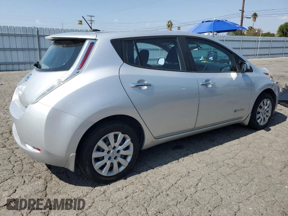 2015 Nissan LEAF S z VIN 1N4AZ0CP2FC303068, wystawiony jako Copart lot #55519835 z przebiegiem 93 618 mil mil oraz Szkoda całkowita • Salvage title. Historia ofert i sprzedaży dostępna na DreamBid. Obrazek 3.