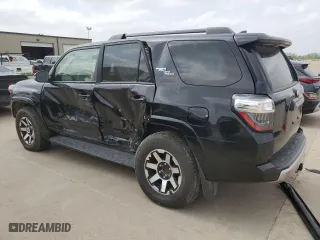 2024 Toyota 4Runner TRD Off Road with VIN JTERU5JR9R6270369, listed as a Copart auction lot 50537195 with 24,799 mi miles and Salvage Title. Bid and sale history available at carsss.com. Image 2.