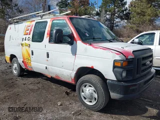 2011 Ford Econoline Cargo Commercial with VIN 1FTNE1EW5BDA36434, listed as a IAAI auction lot 41688109 with 240,000 mi miles and . Bid and sale history available at carsss.com. Image 1.