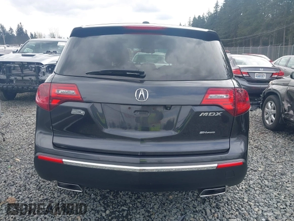 2013 Acura MDX Tech Pkg with VIN 2HNYD2H31DH507471, listed as a IAAI auction lot 41945855 with 107,273 mi miles. Bid and sale history available at carsss.com. Image 16.
