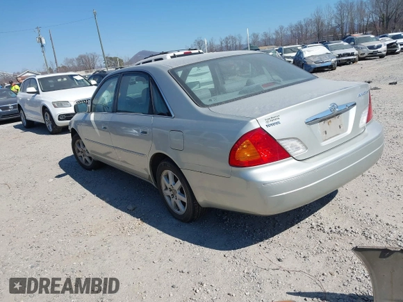 2000 Toyota Avalon XL with VIN 4T1BF28B3YU091810, listed as a IAAI auction lot 41666963 with 130,835 mi miles and . Bid and sale history available at DreamBid. Image 3.