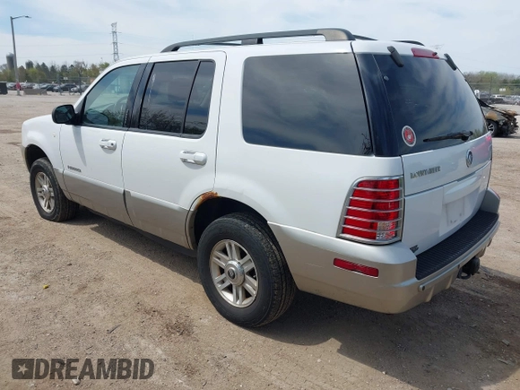 2002 Mercury Mountaineer Convenience z VIN 4M2ZU86W32ZJ21765, wystawiony jako IAAI lot #42209425 z przebiegiem 135 090 mil mil oraz . Historia ofert i sprzedaży dostępna na DreamBid. Obrazek 3.