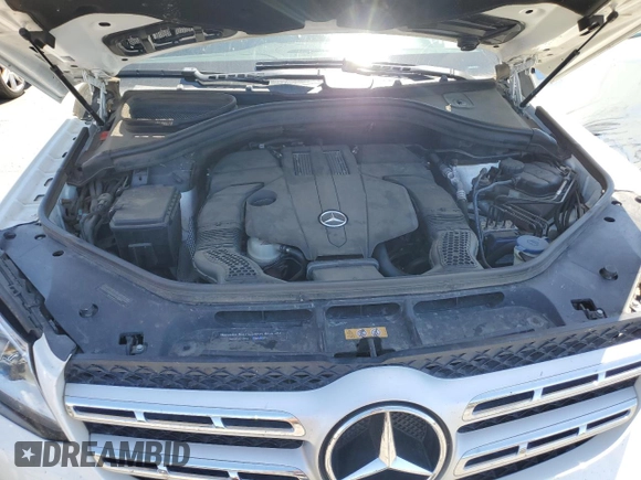 2018 Mercedes-Benz GLS 450 with VIN 4JGDF6EE5JB007020, listed as a Copart auction lot 60976055 with 99,238 mi miles and Salvage title. Bid and sale history available at DreamBid. Image 12.