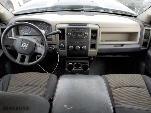 2010 Dodge Ram 1500 ST with VIN 1D7RV1GP9AS105746, listed as a Copart auction lot 67363162 with 287,972 mi miles and Salvage Title. Bid and sale history available at carsss.com. Image 8.