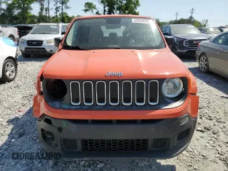 2017 Jeep Renegade Sport with VIN ZACCJAAH1HPF17141, listed as a Copart auction lot 53428695 with 133,877 mi miles and Salvage title. Bid and sale history available at DreamBid. Image 5.
