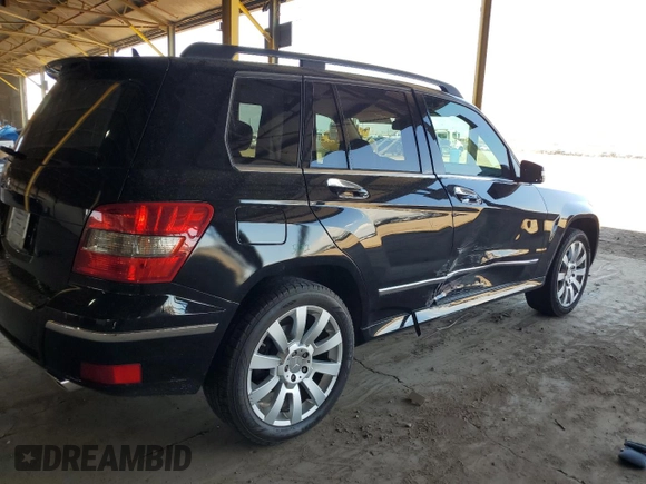 2012 Mercedes-Benz GLK 350 with VIN WDCGG5GB8CF896428, listed as a Copart auction lot 61532844 with 114,418 mi miles and Salvage Title. Bid and sale history available at DreamBid. Image 3.